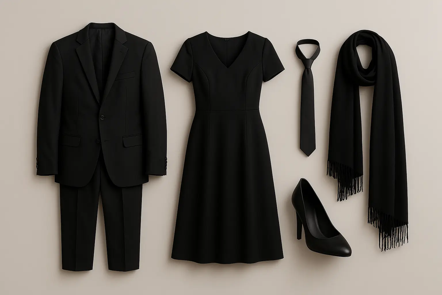 come vestirsi per un funerale